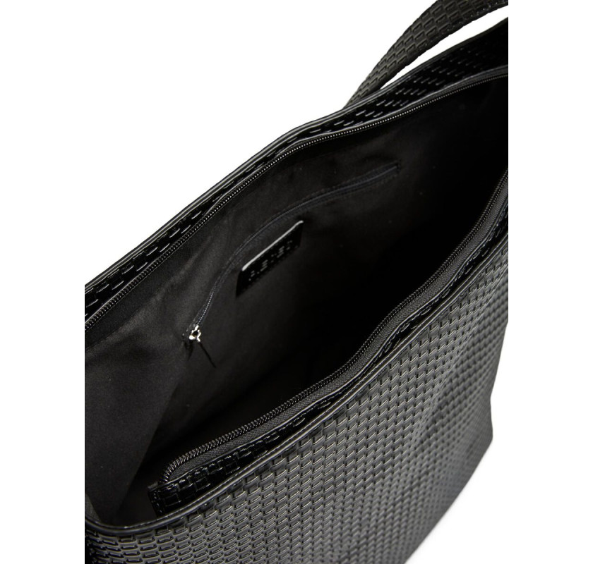 PIECES SHOPPER soma- melnā krāsā