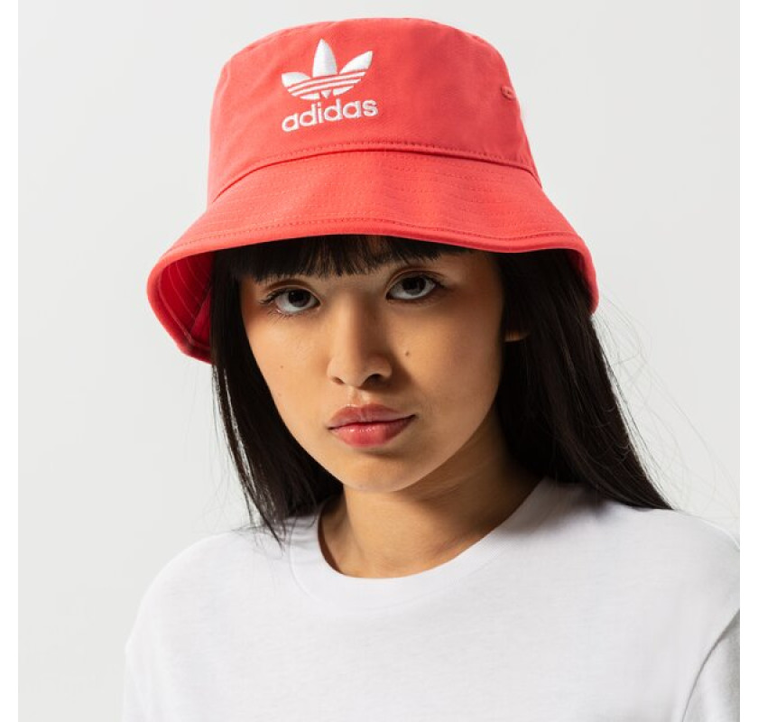 ADIDAS UNISEX Bucket Hat- koraļļu krāsā