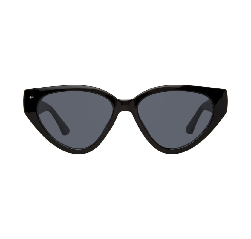 PRIVE REVAUX Fly Girl saulesbrilles-melnā krāsā