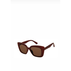 PRIVE REVAUX Collins Ave saulesbrilles-sarkanīgi brūnā krāsā