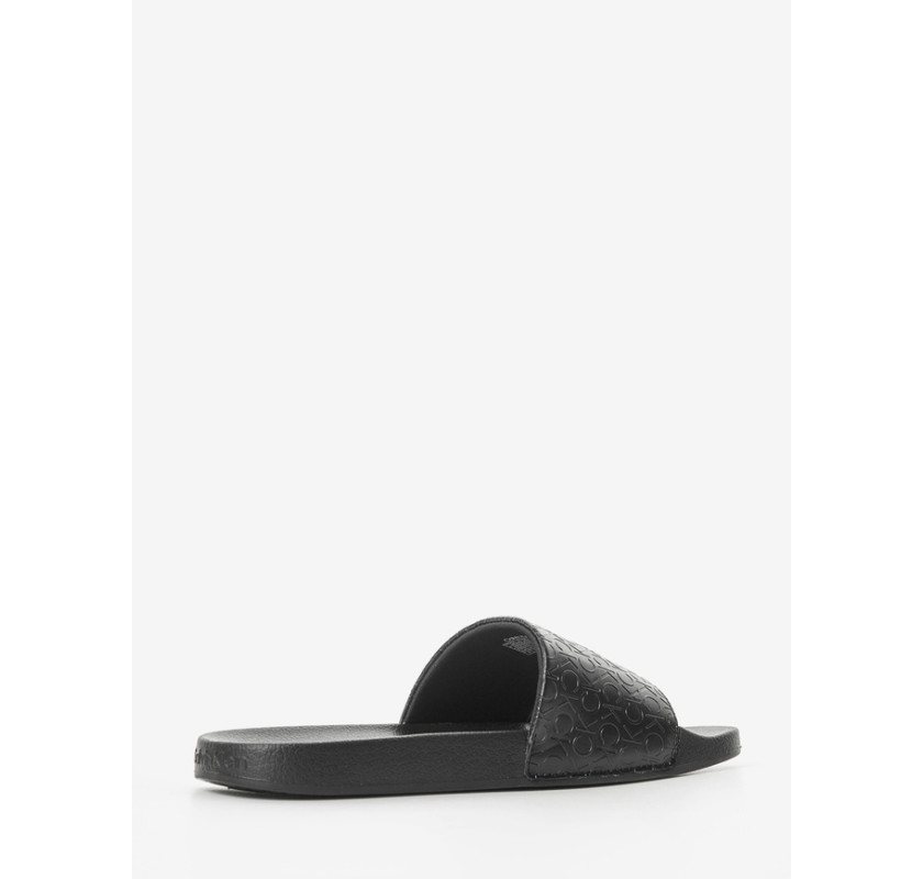 Calvin Klein pludmales čības- melnā krāsā