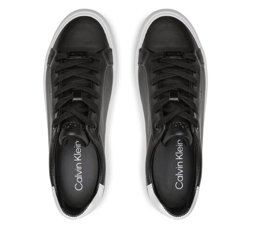 Calvin Klein ādās apavi- melnā krāsā