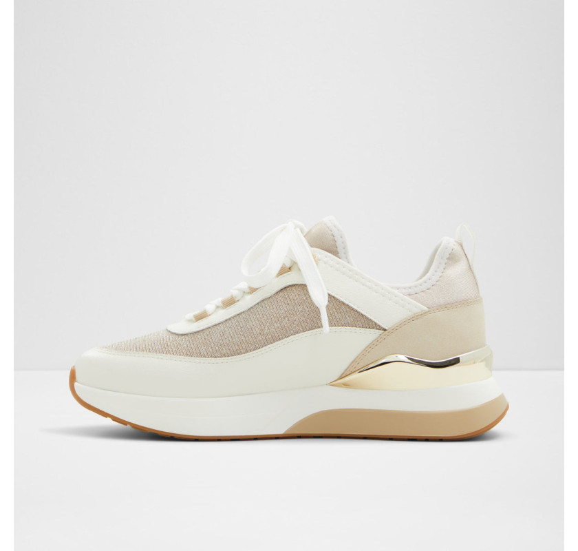 ALDO Quiltyn brīvā laika apavi-ivory/gold