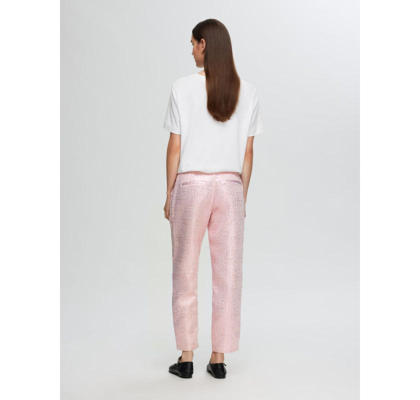 SELECTED FEMME Cradle Cropped bikses -metāliski rozā krāsā