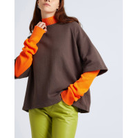 8 BY YOOX sweatshirt- brūnā krāsā