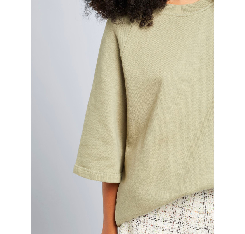 8 BY YOOX sweatshirt- hakī krāsā