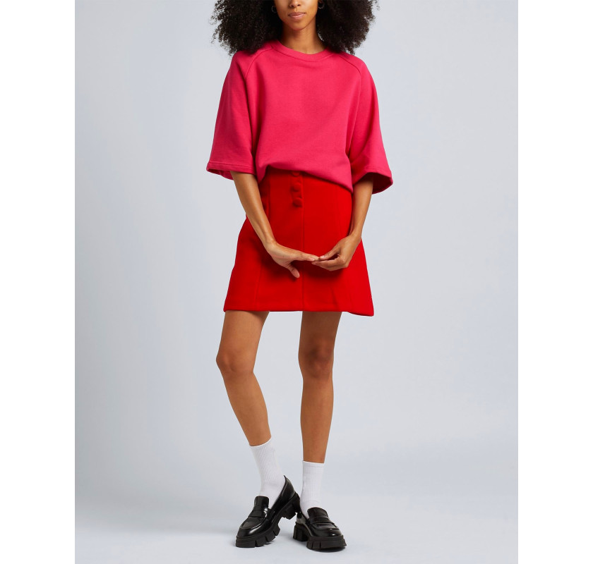 8 BY YOOX sweatshirt- fuksijas krāsā