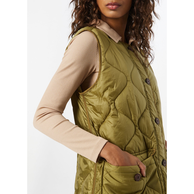 WAREHOUSE ultimate long line veste- haki zaļa