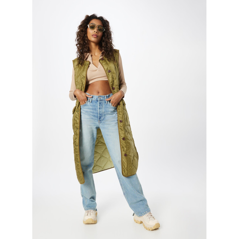 WAREHOUSE ultimate long line veste- haki zaļa