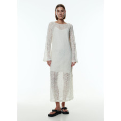 EDITED Flora mežģīņu kleita- off white krāsā