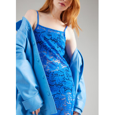 NOISY MAY Gillia Lace kleita- zilā krāsā