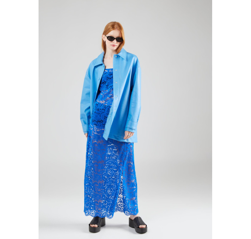 NOISY MAY Gillia Lace kleita- zilā krāsā