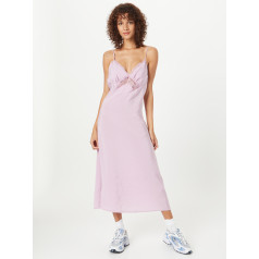 DOROTHY PERKINS Satin Lace Detail midi kleita- lillā krāsā