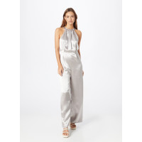 WALLIS satin Pleatfront kostīms-sudraba krāsā