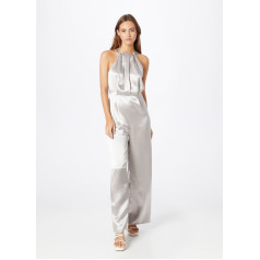 WALLIS satin Pleatfront kostīms-sudraba krāsā