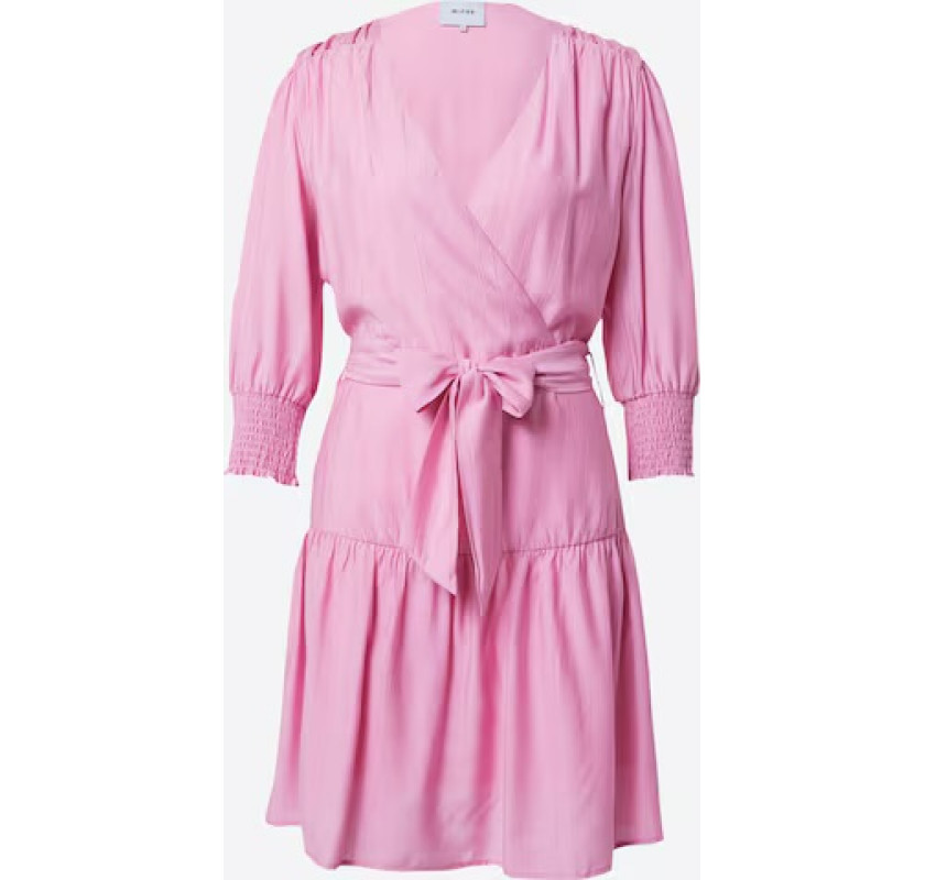 MINUS Salmia mini kleita-rozā krāsā