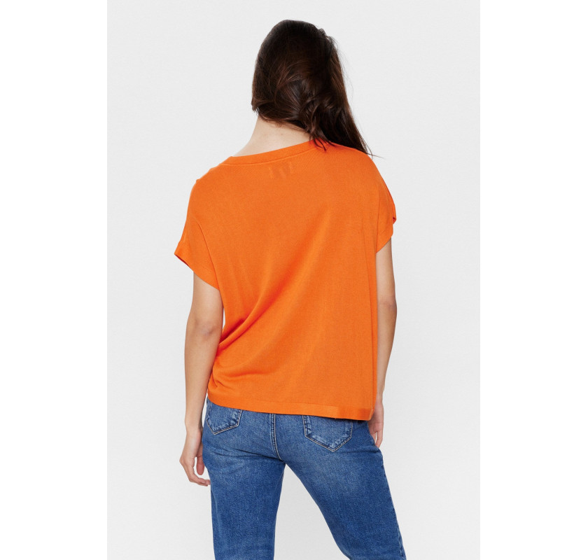 NUMPH Nudarlene pullover krekls-oranžā krāsā