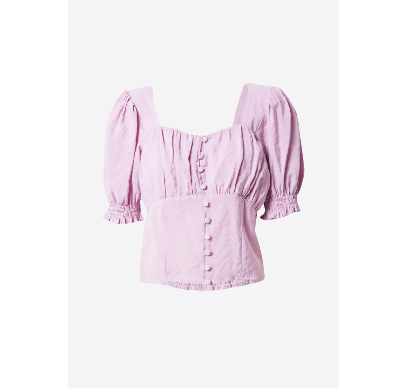 DORTHY PERKINS Me silky cupro corset blūze-lillā krāsā
