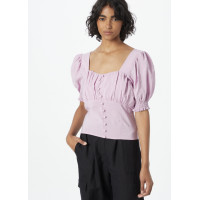 DORTHY PERKINS Me silky cupro corset blūze-lillā krāsā