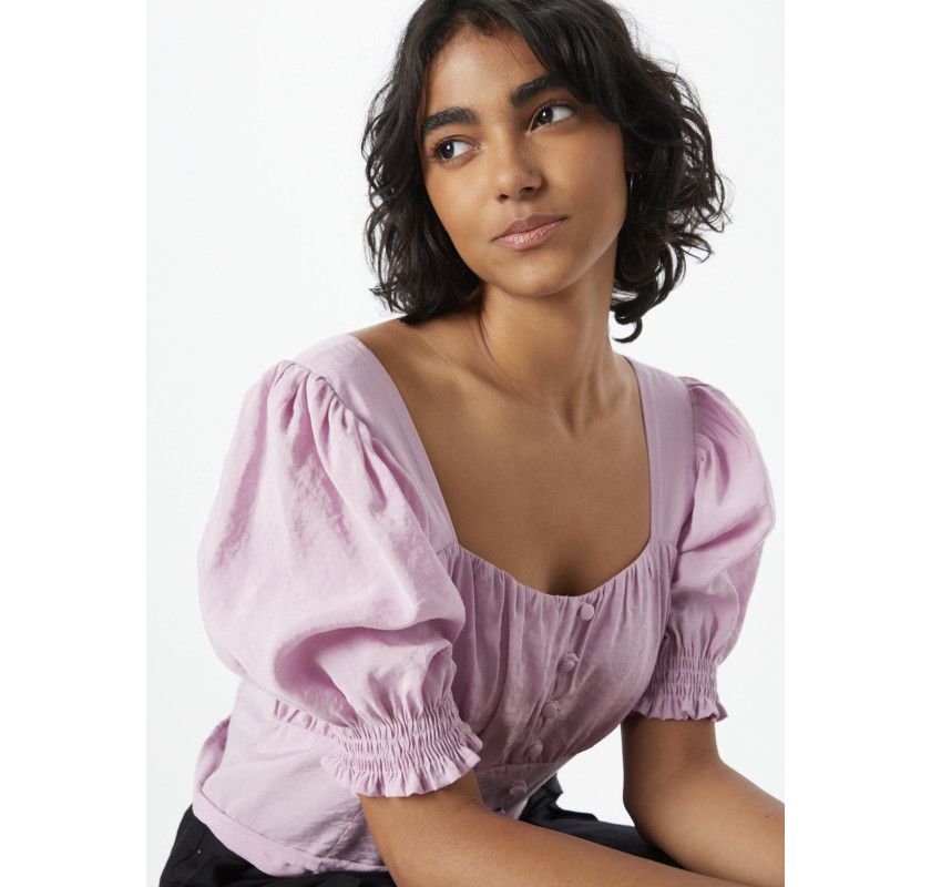 DORTHY PERKINS Me silky cupro corset blūze-lillā krāsā