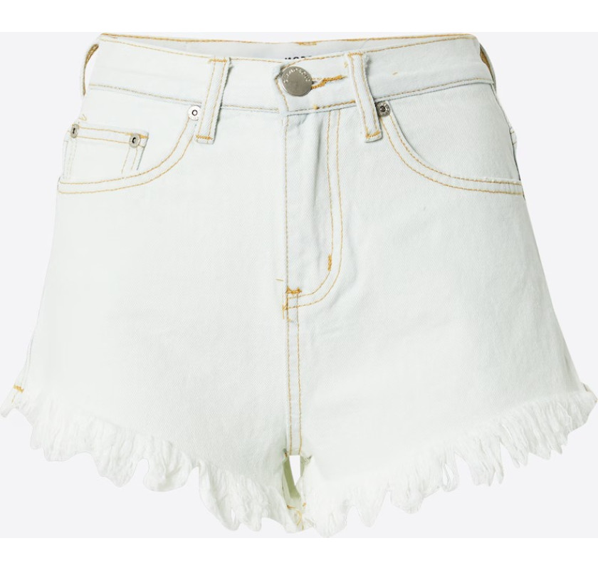 GLAMOROUS Denim šorti-gaiši zilā krāsā