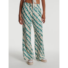 EDITED satīna bikses - batikotā stilā