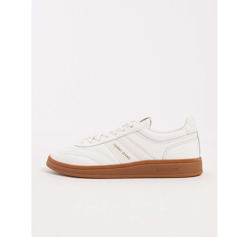 TOMMY JEANS brīvā laika apavi- baltā krāsā
