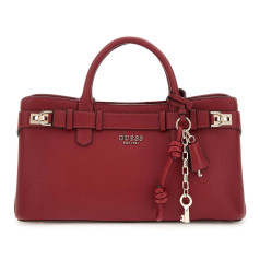 GUESS soma - tumši sarkanā krāsā