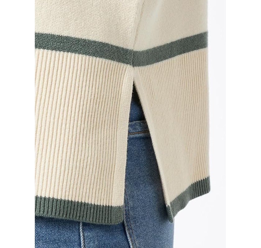 VERO MODA rollneck džemperis- bēšā krāsā