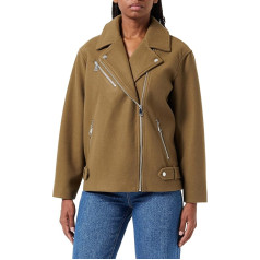 VERO MODA biker stila virsjaka- hakī krāsā