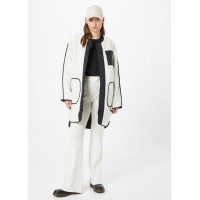 WAREHOUSE Divpusēja virsjaka- baltā/melnā krāsā