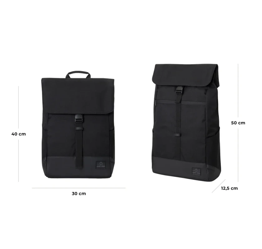 JOHNNY URBAN Mika Medium UNISEX mugursoma- pelēkā krāsā 