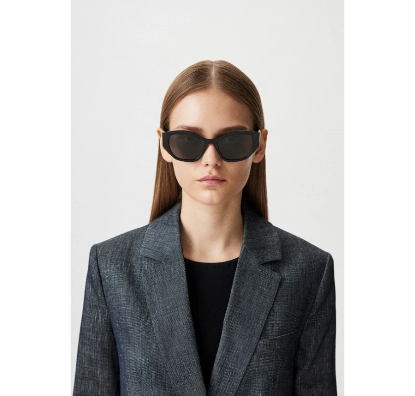 KARL LAGERFELD saulesbrilles - melnā krāsā