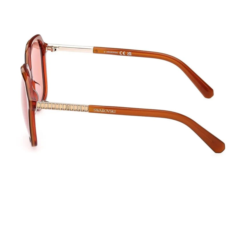 SWAROVSKI Longarone saulesbrilles -brūnā krāsā