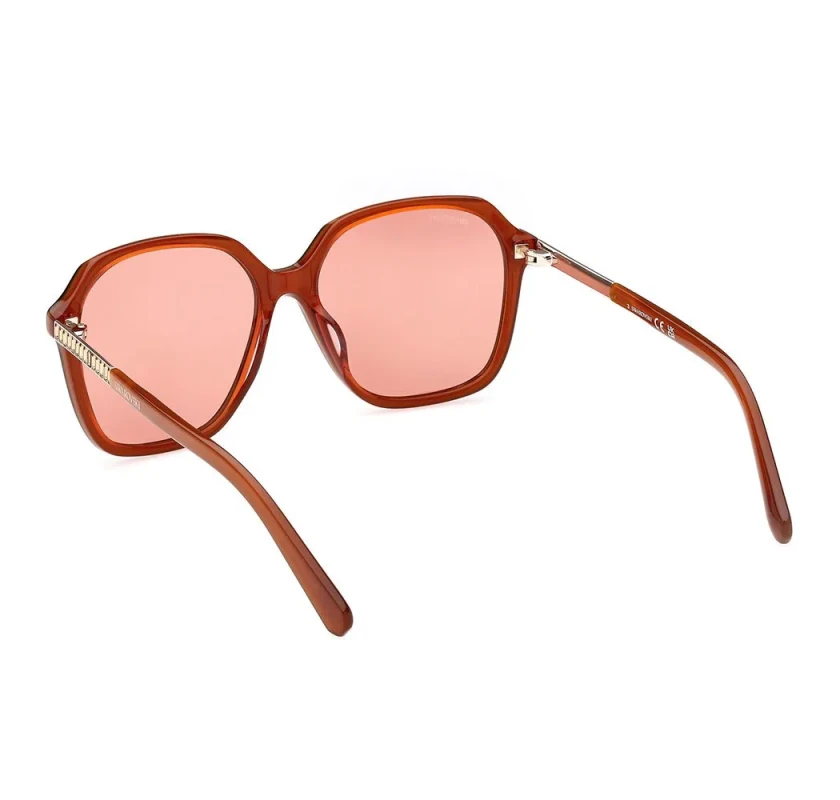 SWAROVSKI Longarone saulesbrilles -brūnā krāsā