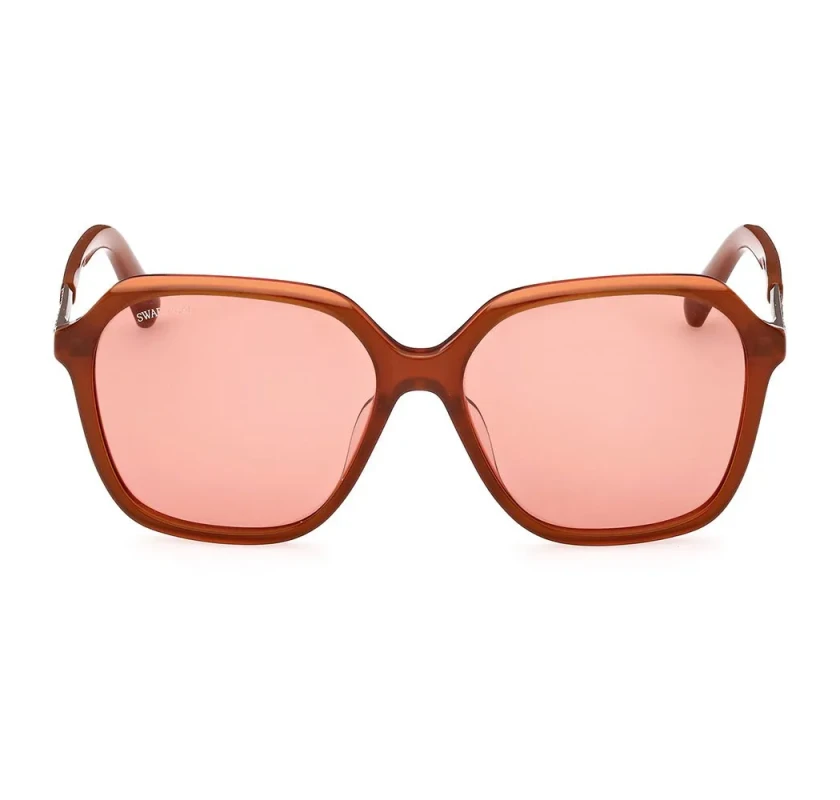 SWAROVSKI Longarone saulesbrilles -brūnā krāsā