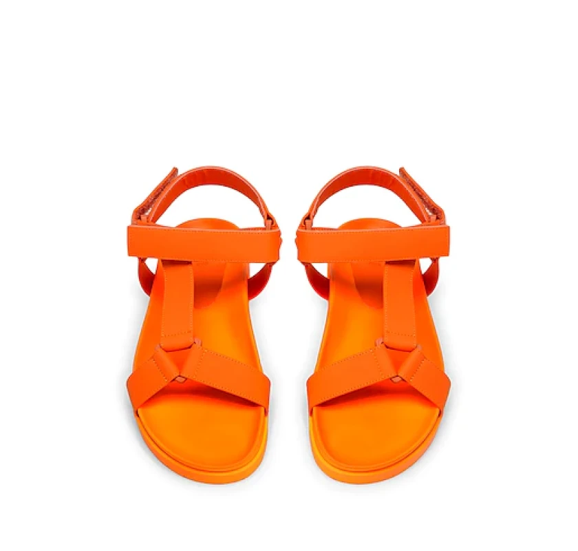 8 BY YOOX Adventure sandeles- oranžā krāsā