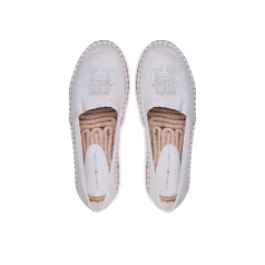 Tommy Hilfiger Embroidered Platform apavi-piena baltā krāsā
