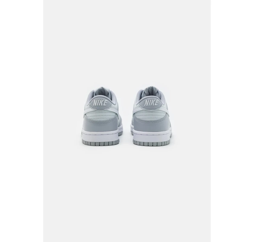 NIKE DUNK LOW sporta apavi-baltā/pelēkā krāsā