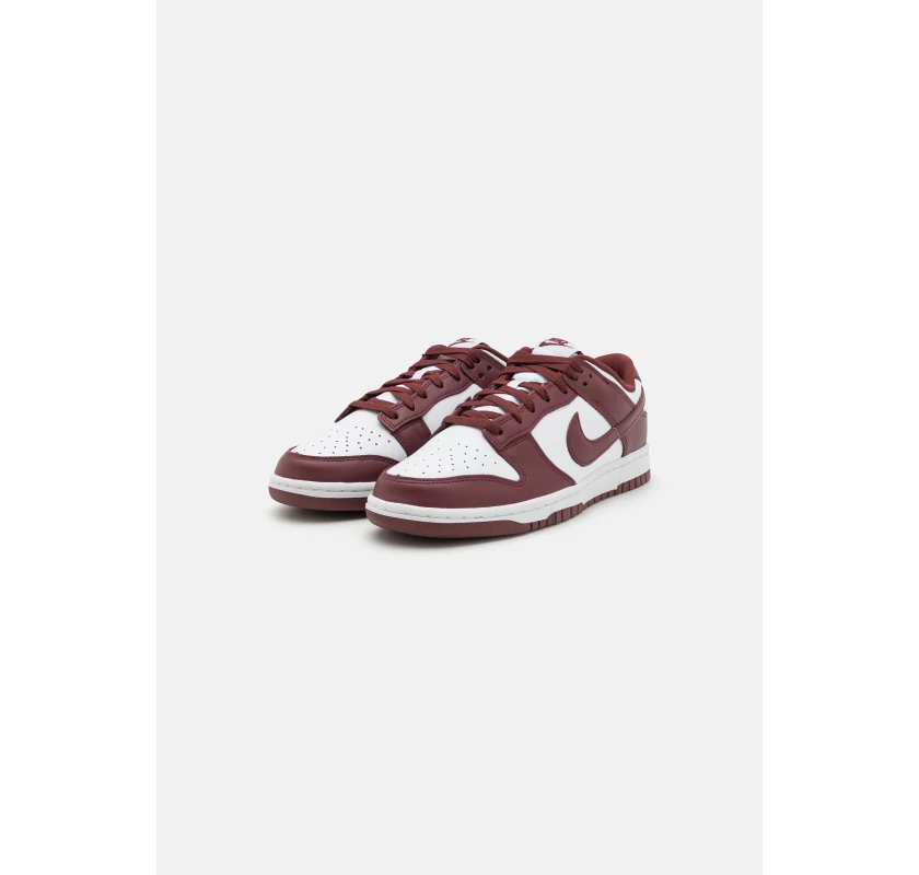 NIKE DUNK LOW spotya apavi-baltā/bordo krāsā