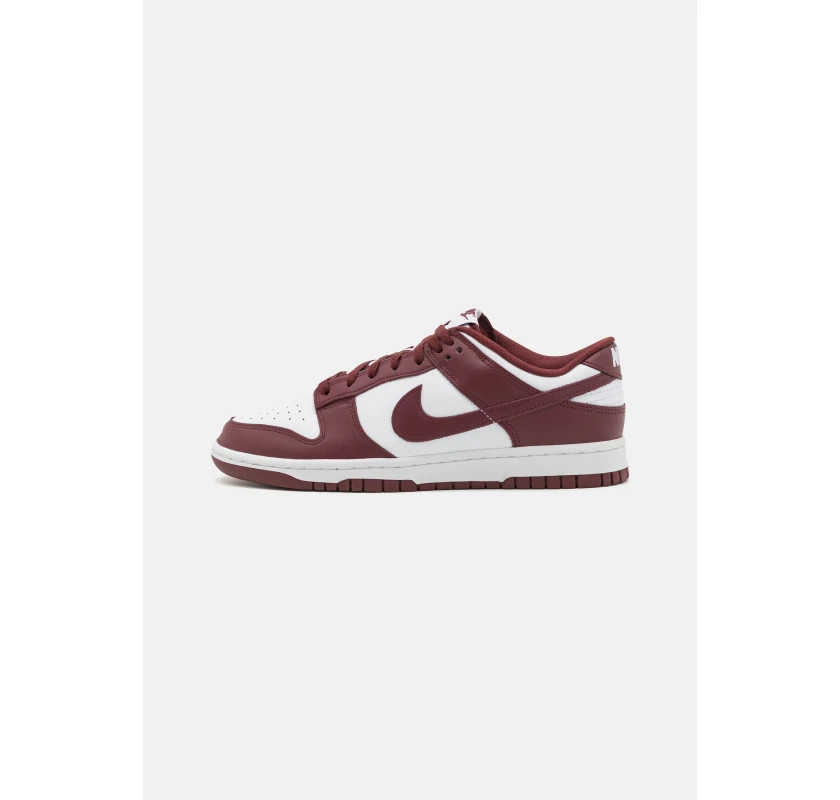 NIKE DUNK LOW spotya apavi-baltā/bordo krāsā