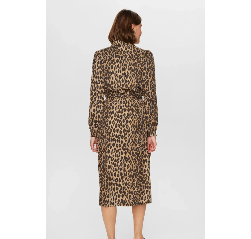 NUMPH Nuharlem kleita- leoparda prints