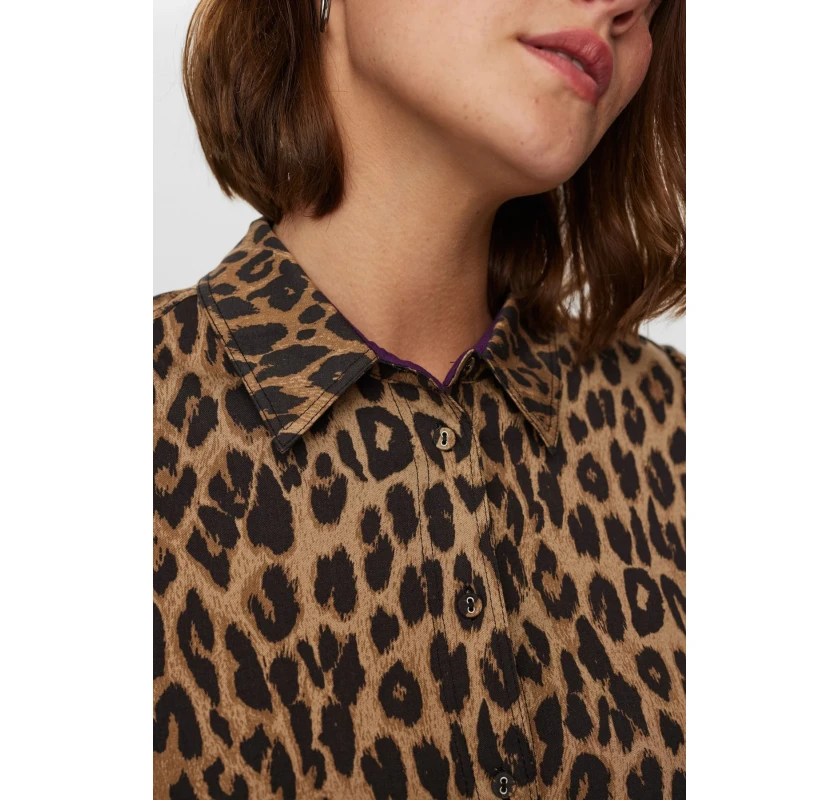 NUMPH Nuharlem kleita- leoparda prints