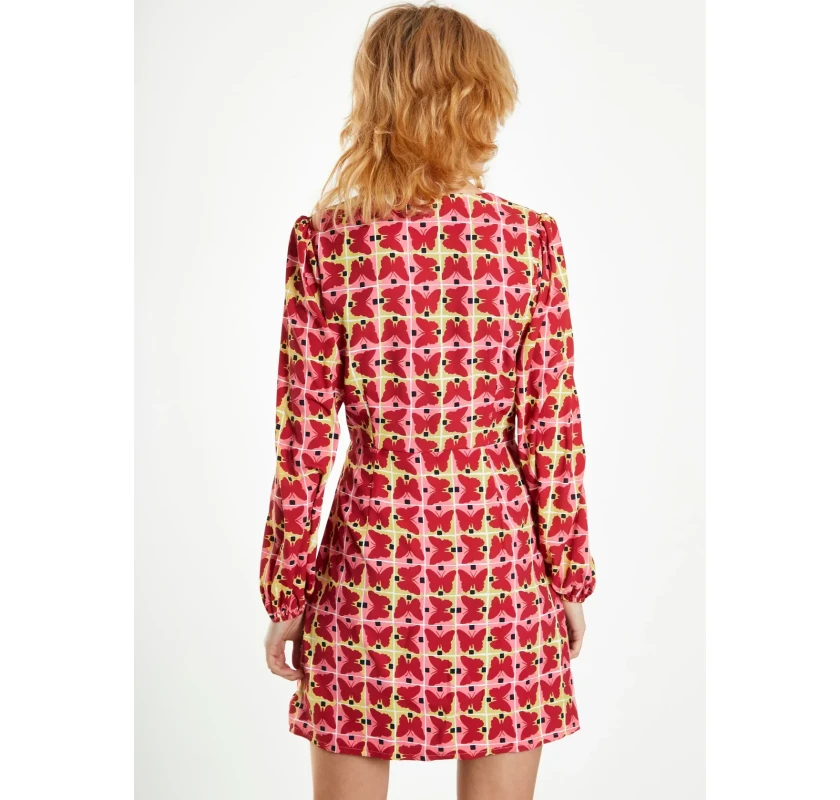 GLAMOROUS Butterfly mini kleita- taureņu prints