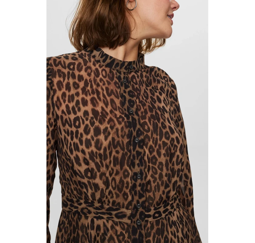 NUMPH Nukyndal New kleita- leoparda printā