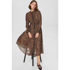 NUMPH Nukyndal New kleita- leoparda printā