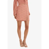 NA-KD Front Slit mini svārki- koraļļu krāsā