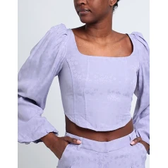 EDITED Kawai tops- maigi lillā krāsā