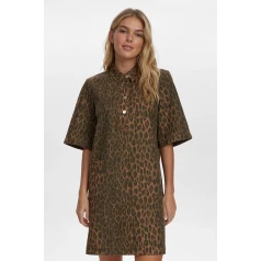 NUMPH Nugamy mini kleita- leoparda prints