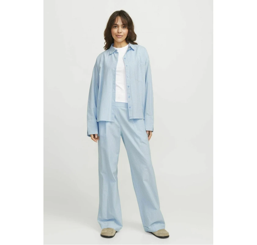 JJXX oxford krekls- gaiši zilā krāsā